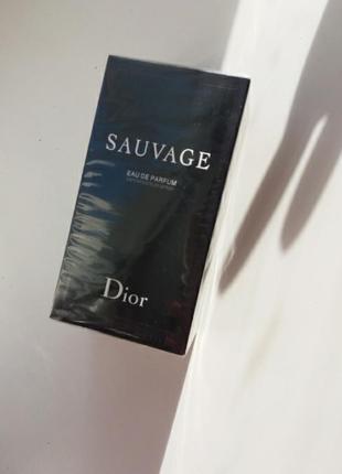 Cristian dior sauvage 100мл чоловіча парфумована вода діор саваж оригінал мужская парфюмирована вода диор саваш