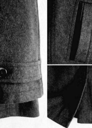 Стильное тёплое пальто на утеплителе, 54-56, шерсть, полиэстер, walbusch9 фото