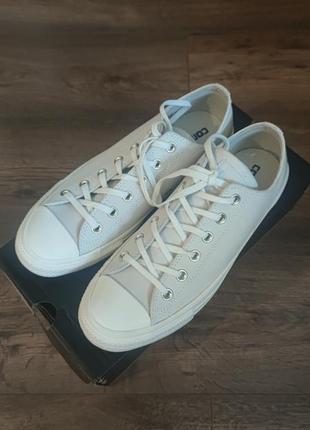 Кеды кожаные оригинал converse3 фото