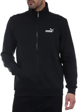 Оригінальна тепла чоловіча олімпійка puma essentials track jacket (586694 01)