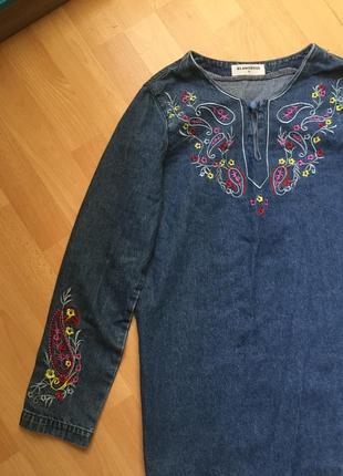 Вышытое платье asos 5