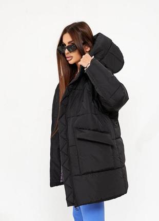 Модна та зручна тепла жіноча курточка2 фото