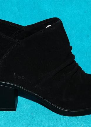 Замшавые деми ботинки born 36 размер