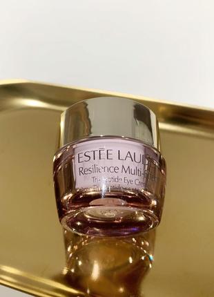 Estee lauder  resilience multi-effect tri-peptide крем для повік