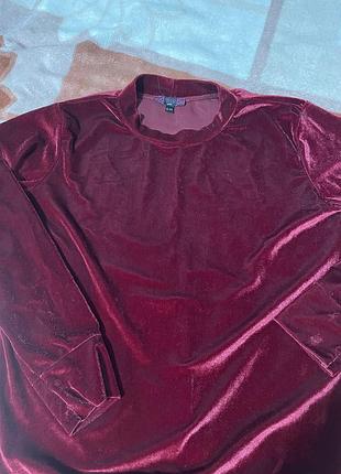Велюрова кофтинка