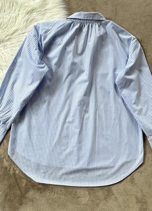 Женская стильная удлиненная блуза блузка оверсайз zara10 фото