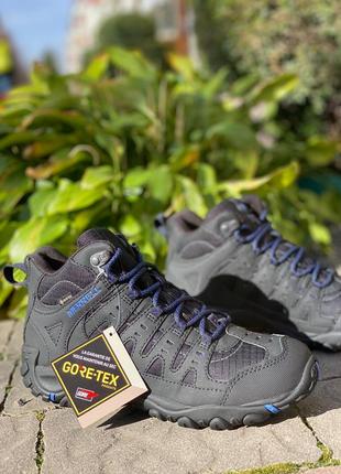 Чоловічі оригінальні зимові трекінгові черевики merrell accentor sport mid gtx j883136 фото