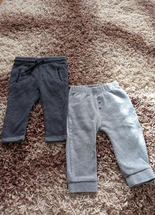 Штани для хлопчика 6-9 місяців, нарядні штани, теплі штани для хлопчика 6-9 м. штани для хлопчика george reserved.