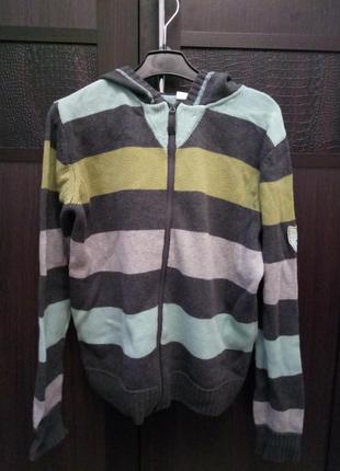 Кофта свитер худи пайта  с капюшоном рост158-164
