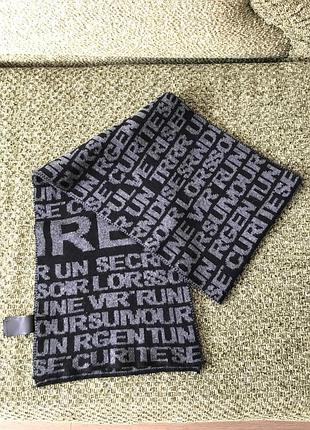 Тёплый двойной шарф с шерстью h&m