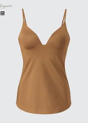 Майка з бра uniqlo ххл карамель