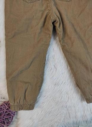 Детские утепленные штаны lc waikiki для мальчика вельветовые бежевые размер 98/104 3-46 фото