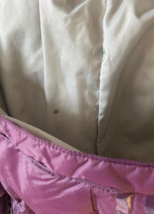 Пухова подовжена курточка adidas10 фото