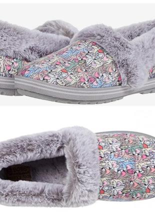 Домашние тапки bobs Summits skechers.  оригинал. новые. us 9,5