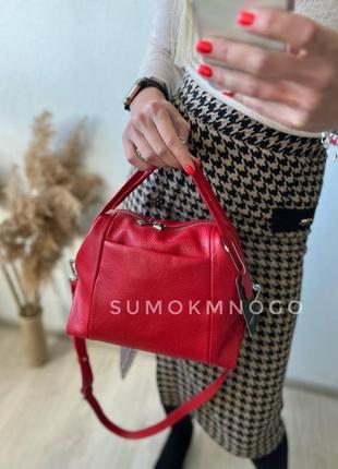 Сумка з натуральної шкіри м51 у будь-якому кольорі