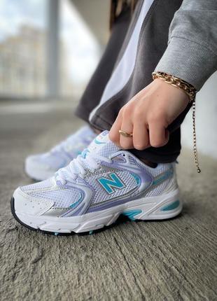 Кросівки new balance 530 silver/bluе7 фото