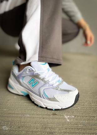 Кросівки new balance 530 silver/bluе10 фото