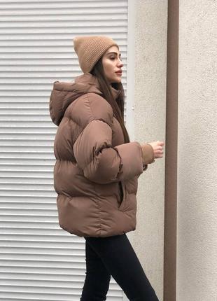 Куртка пуховик зима до -20° з капюшоном