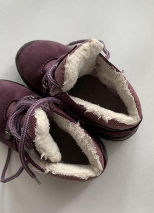 Демісезонні черевики для дівчинки ricosta tex 249 фото