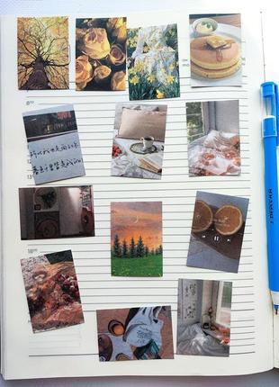 Набір #31 наліпки для скрапбукінга, картинки зображення марки стікери для щоденників блокнота скетча записника1 фото