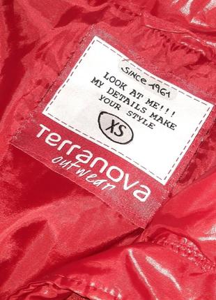 Курточка красная terranova outwear 42 s3 фото
