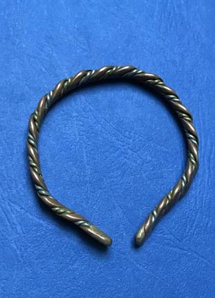 Браслет латунь жесткий