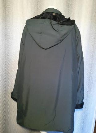 Женская двусторонняя куртка, ветровка, плащ, пальто.3 фото