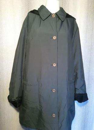 Женская двусторонняя куртка, ветровка, плащ, пальто.9 фото