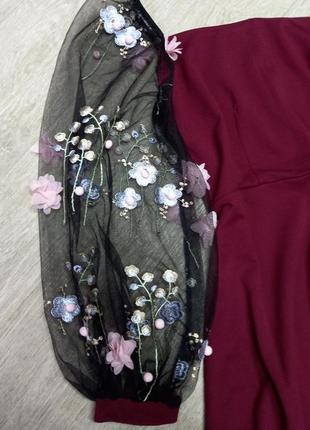 Вишукана богемна вечірня довга  сукня плаття в стилі провансу бренд  shein8 фото