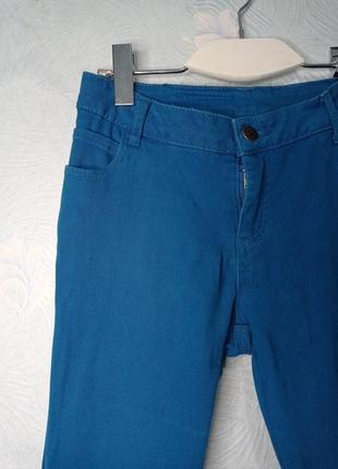 Джинсы jeans wear skinny скинни бирюза базовые р.s7 фото