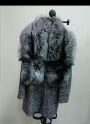 Горжетка, воротник меховый.