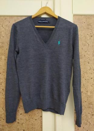 Шерстяной свитер ralph lauren размер м2 фото