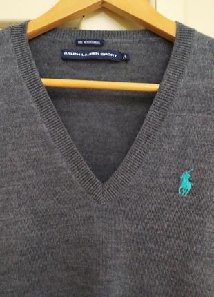 Шерстяной свитер ralph lauren размер м3 фото