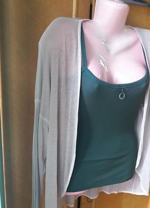 Кардиган. майка в подарунок.