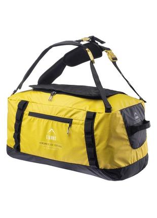 Cумка-рюкзак дорожня elbrus brightybag backpack 30x60x25 cм 45l yellow-black (ebs-bg45-ylbk)2 фото