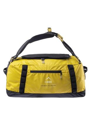 Cумка-рюкзак дорожня elbrus brightybag backpack 30x60x25 cм 45l yellow-black (ebs-bg45-ylbk)4 фото