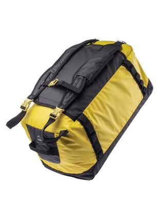 Cумка-рюкзак дорожня elbrus brightybag backpack 30x60x25 cм 45l yellow-black (ebs-bg45-ylbk)3 фото