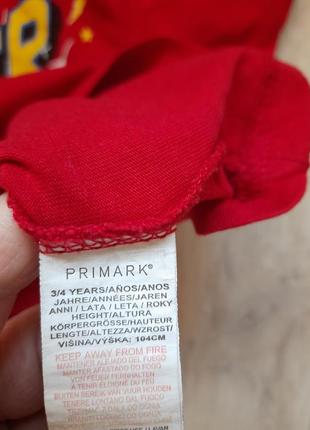 Primark 3-4 роки футболка2 фото