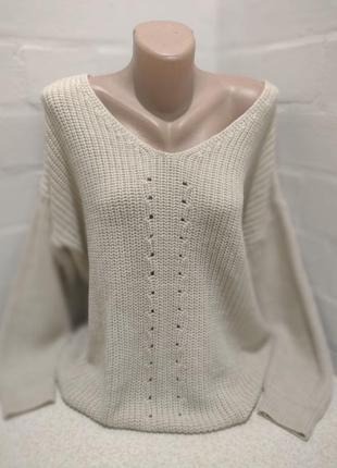 Пуловер с плетением lc waikiki1 фото
