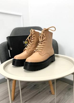 Женские ботинки jadon black/beige