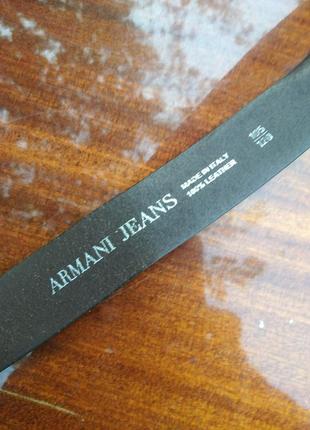 Ремень armani jeans. италия. 115см.4 фото