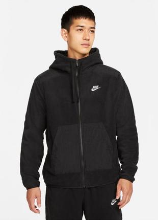 Оригінальна толстовка nike m nsw spe+ flc fz top winter | dd4882-010