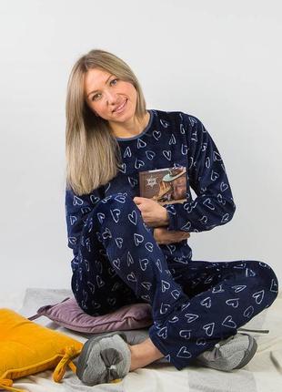 Махровая пижама женская, махрова піжама жіноча