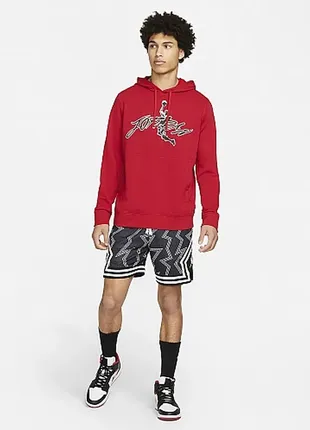 Оригінальний худан air jordan mens french terry pullover hoodie red dj0634-687