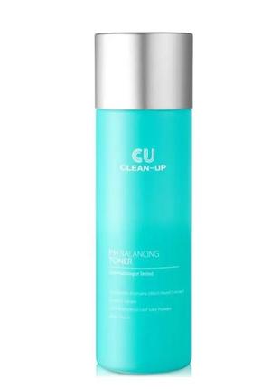 Базовий тонер для обличчя cuskin clean up ph balancing toner 200 мл