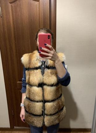 Жилетка з лисиці
