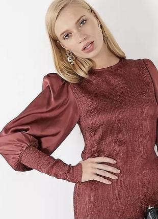 Красива сатинова сукня asos2 фото