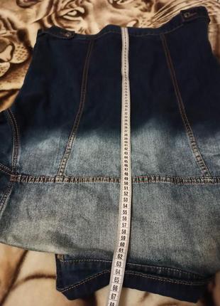 Джинсовая ветровка с шипами jeans net4 фото