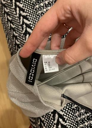 Сукня h&m святкова люрексова 5