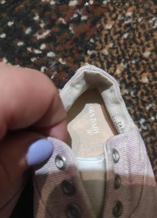 Кеди zara р.20 2